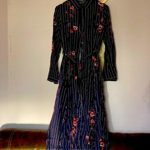 Summer long maxi dresses soft lilen cloth